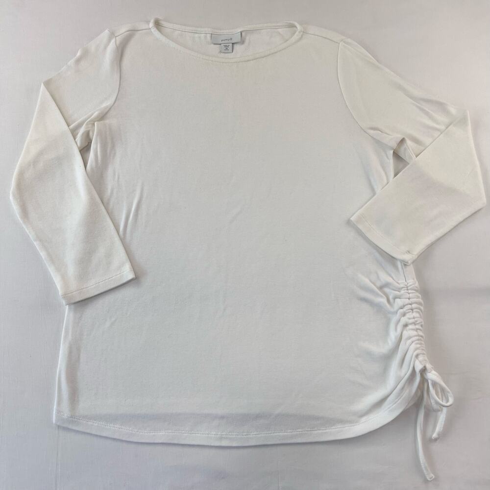 Pure Jill J.Jill white shirt Women's size XS